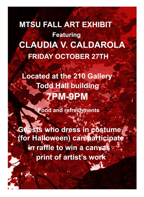 MTSU FALL ART EXHIBIT