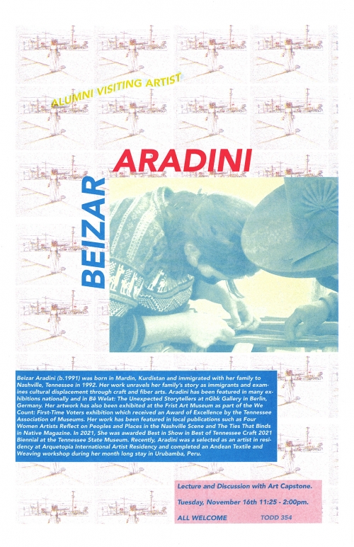 Alum Visiting Artist Beizar Aradini