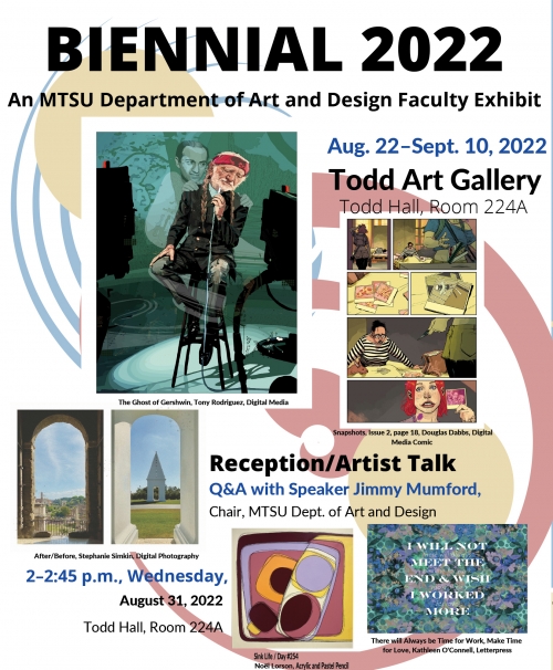 Biennial 2022: An Art and Design Faculty Exhibit