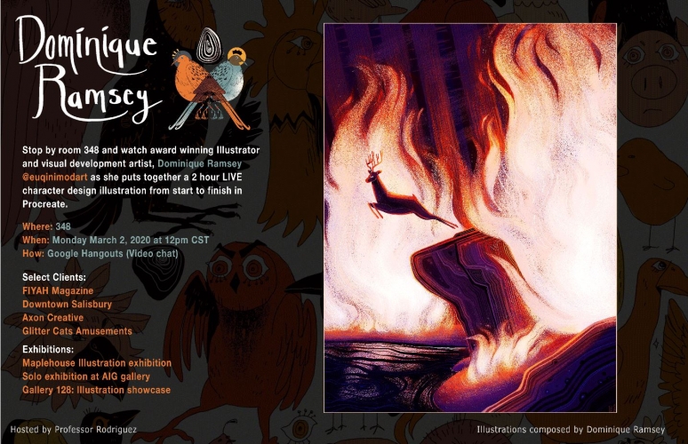 Dominique Ramsey: Illustrator and Character Designer