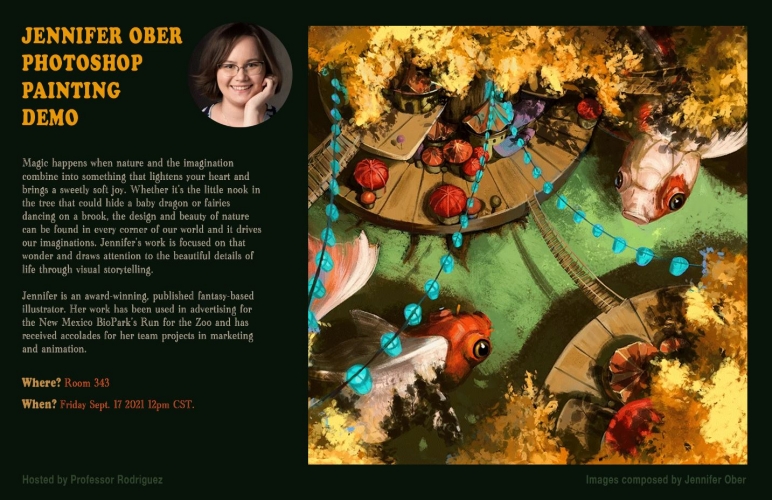 Jennifer Ober: Photoshop Painting Demo