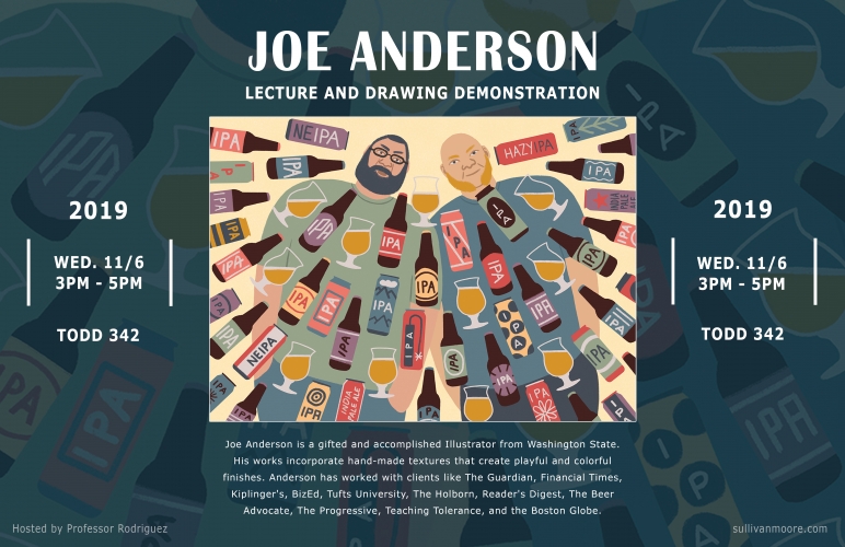 Joe Anderson: Lecture and Drawing Demonstration
