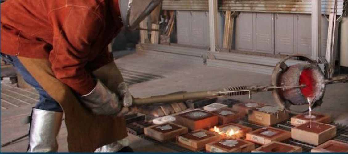 MTSU Spring Showcase Medallions: Metal Pour