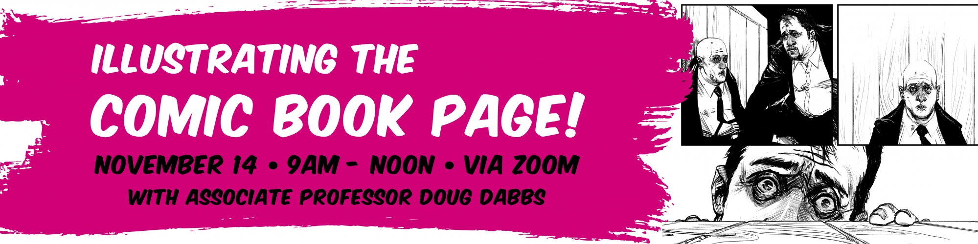 Illustrating the Comic Book Page